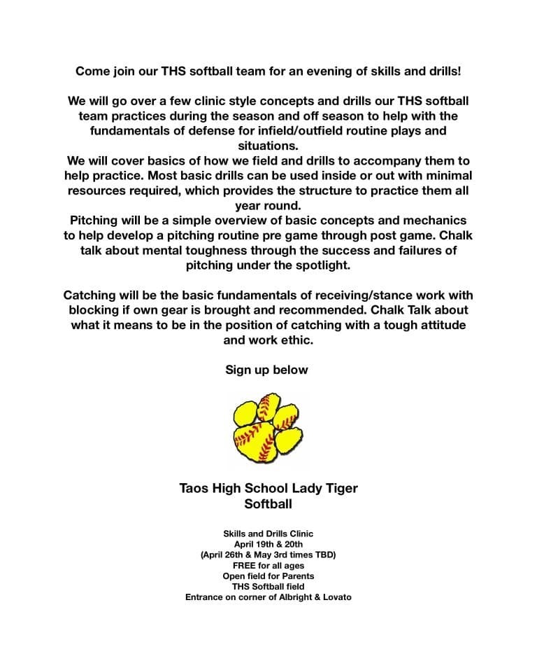 Softball information