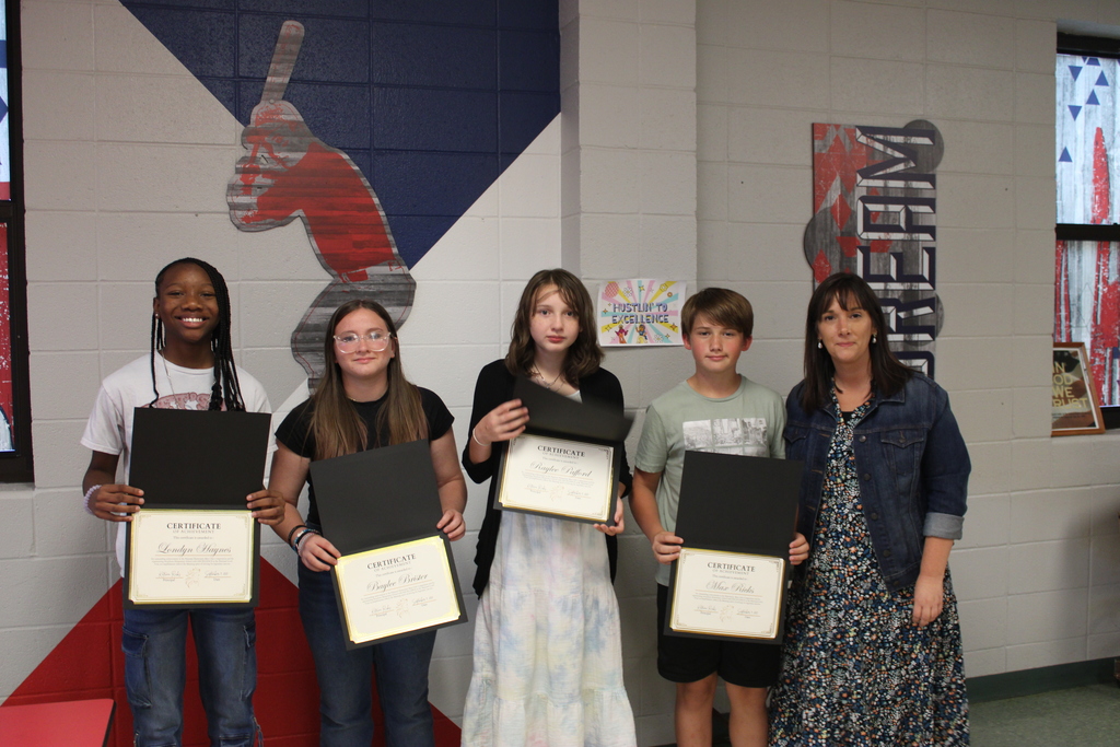 Students recognized for highest test scores