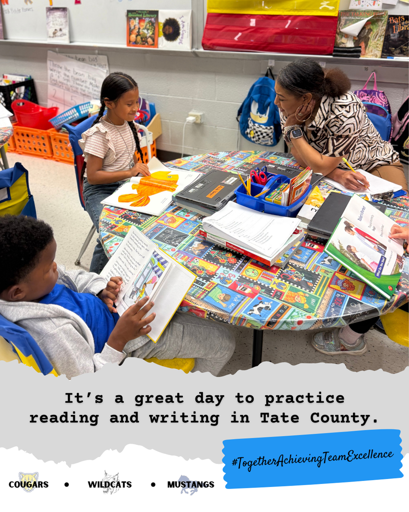 Student reading