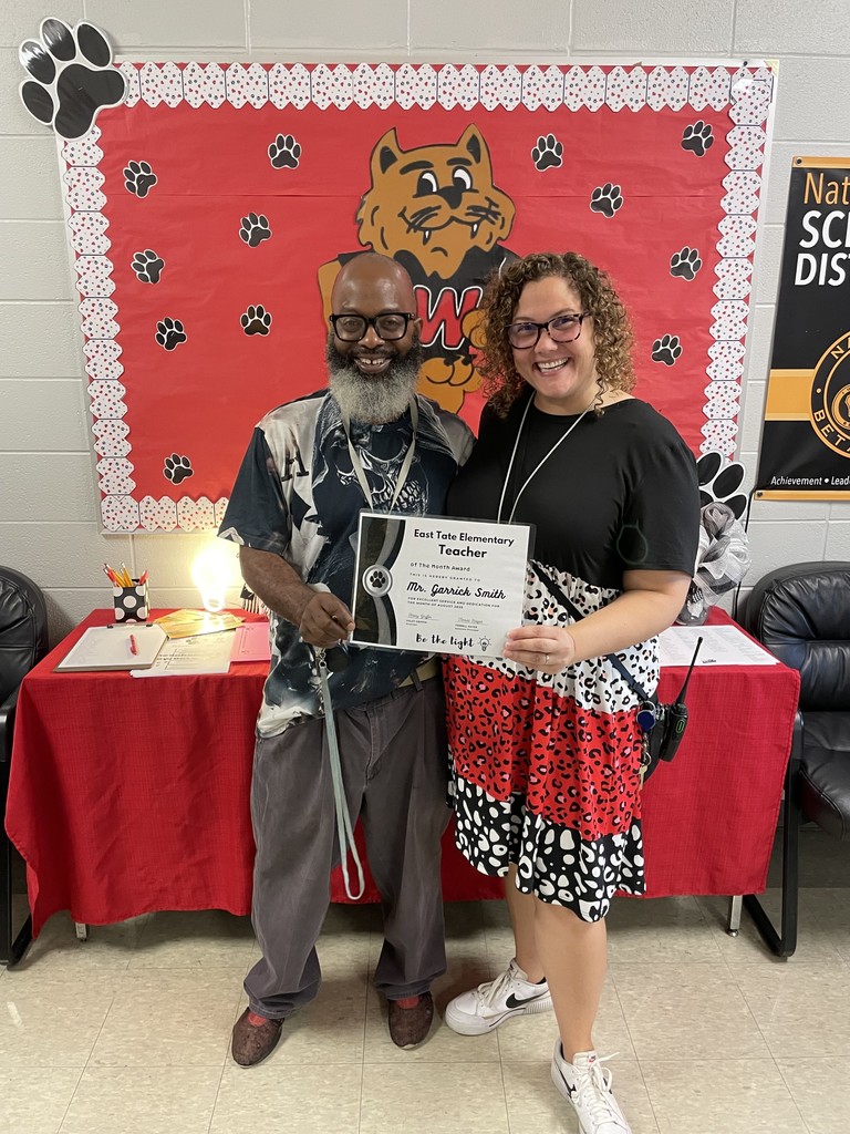Teacher of the month 