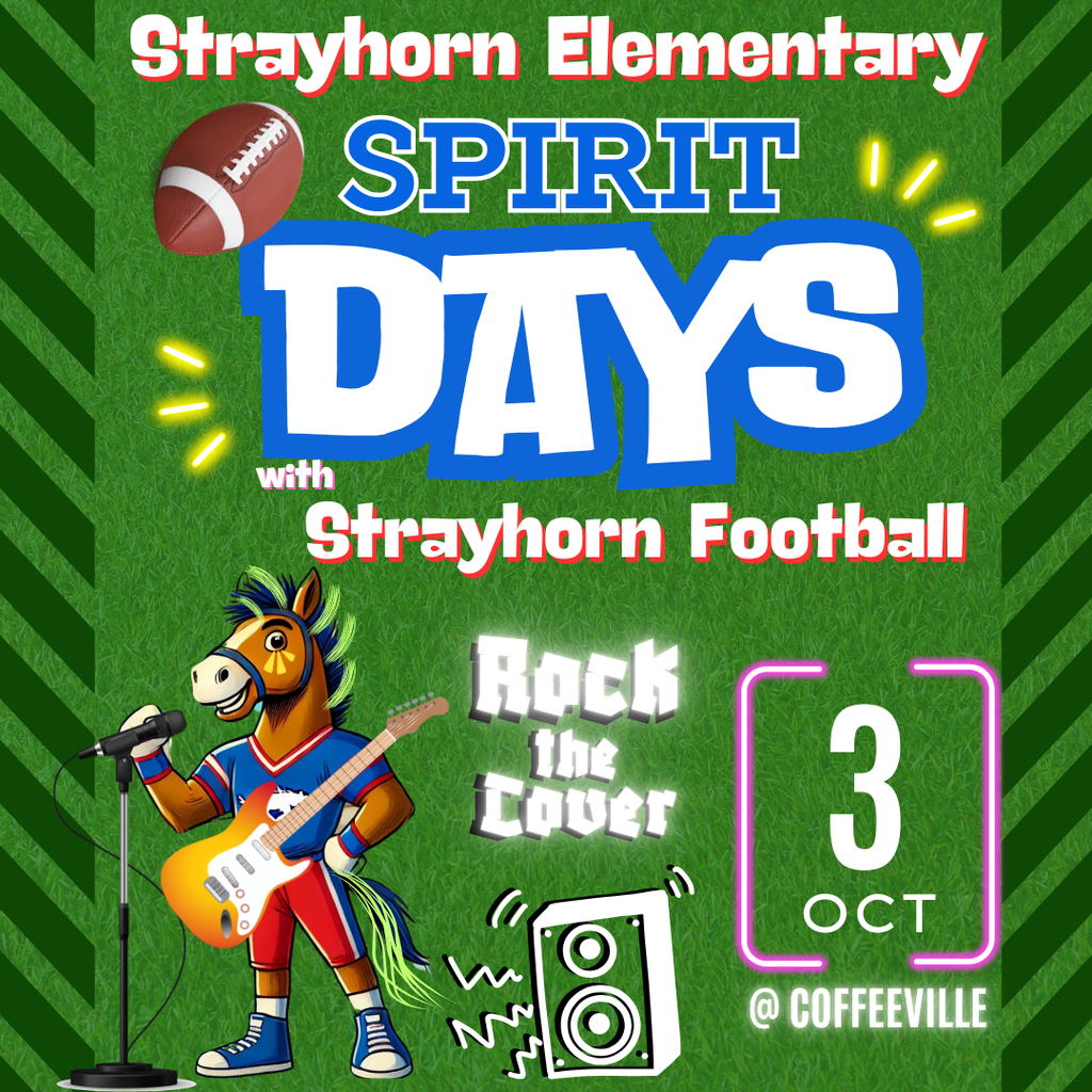 mustang with green hair and a guitar and speaker with microphone