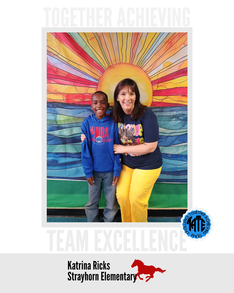 Katrina Ricks with student