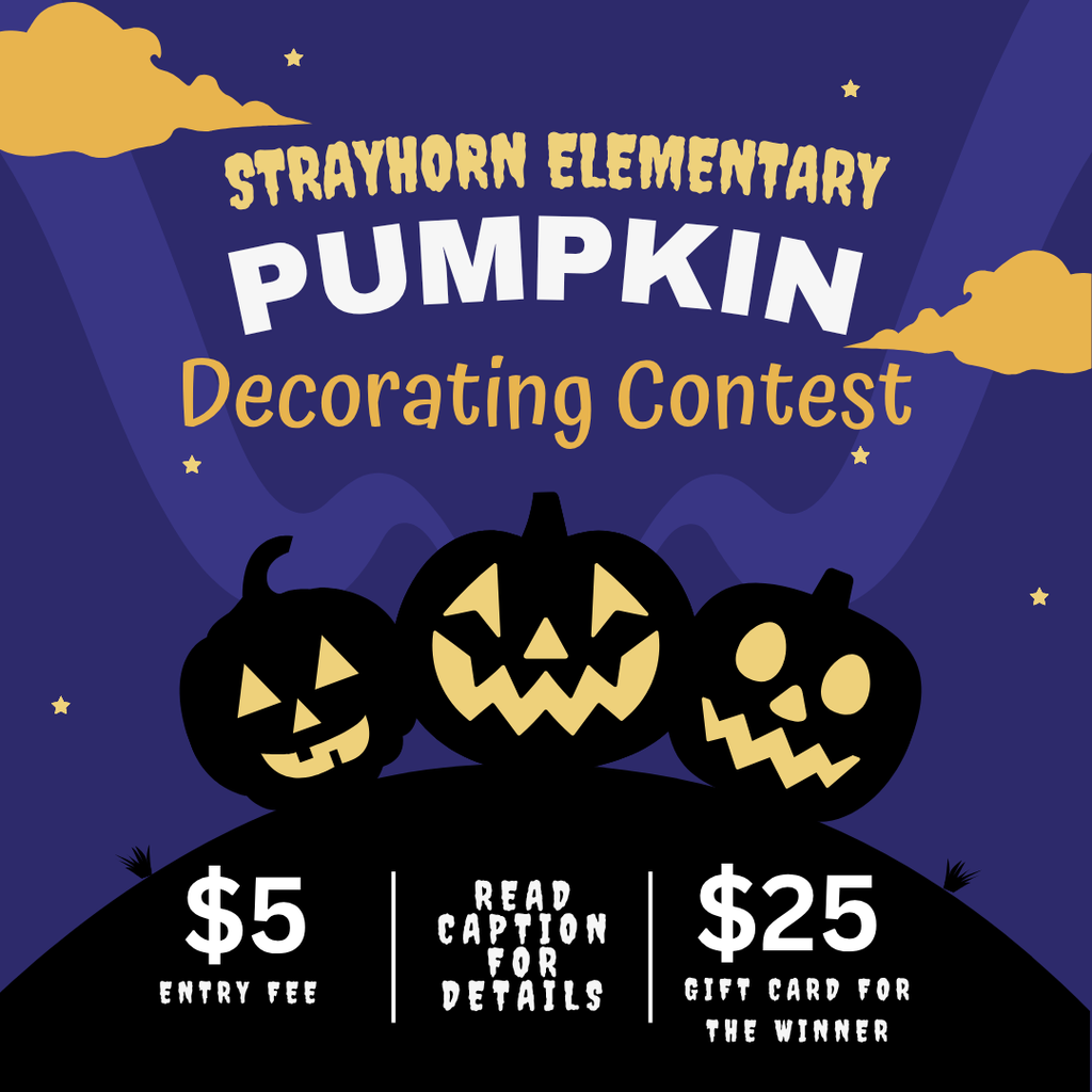 3 jack o lanterns on a hill