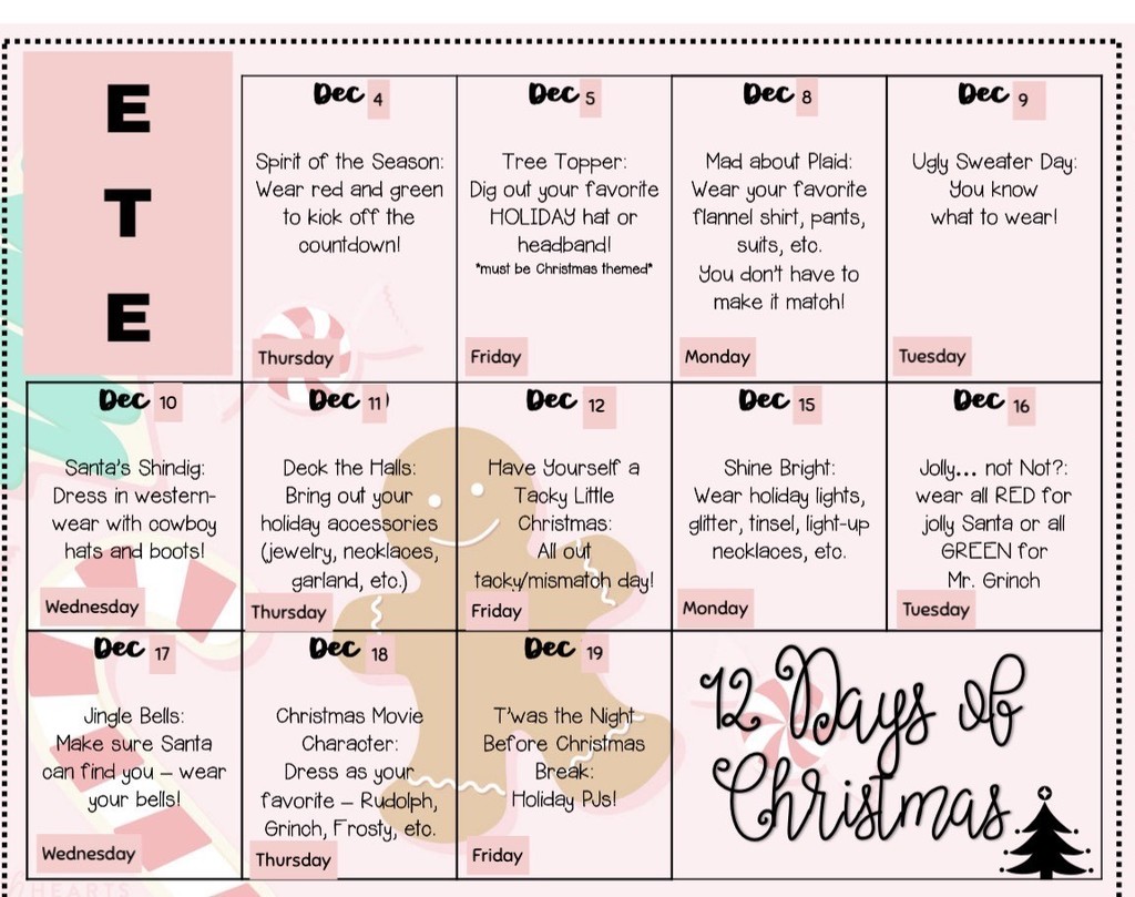 12 Days of Christmas