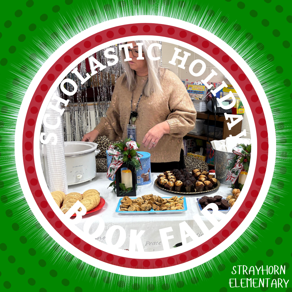 teacher serving muffins and hot chocolate