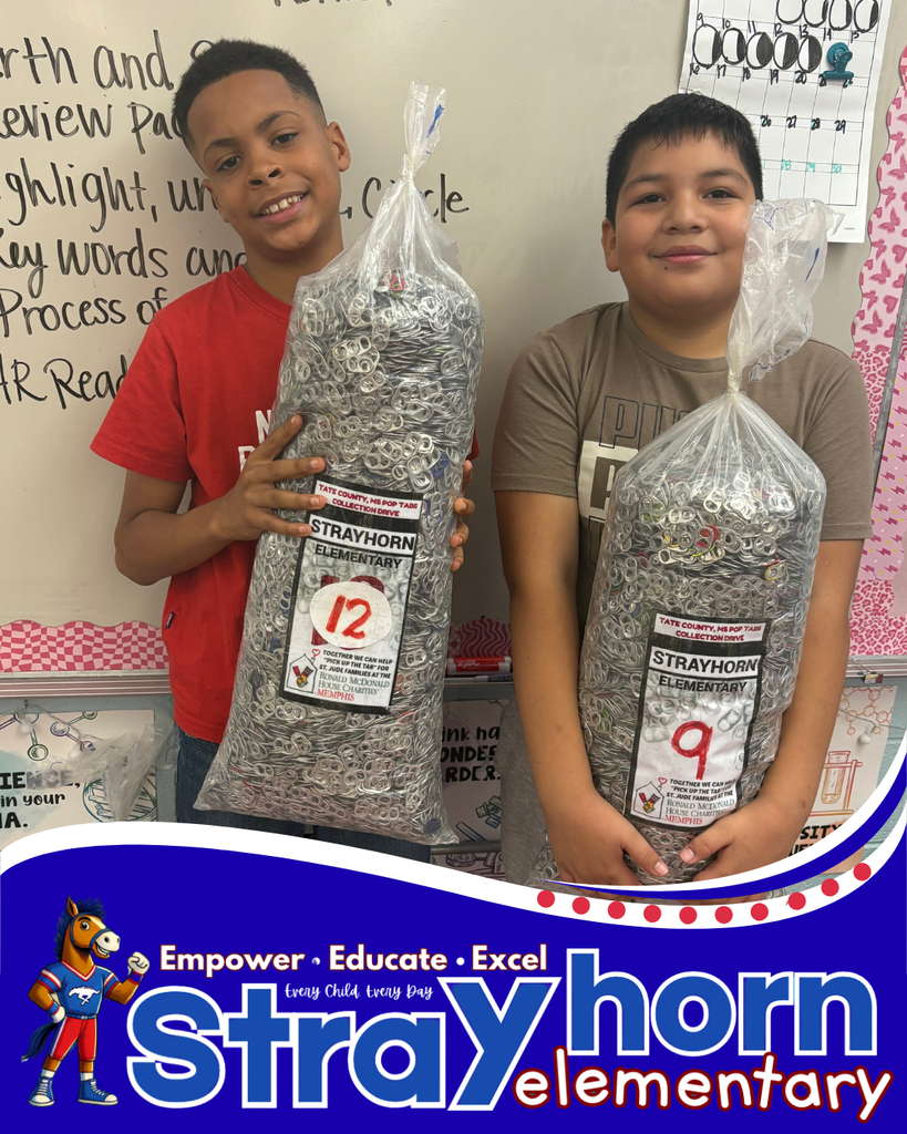 boys with bags of pull tabs