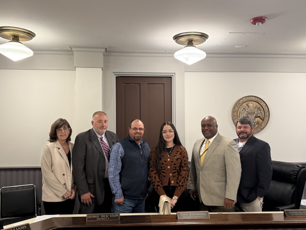 Student with Board of Supervisors