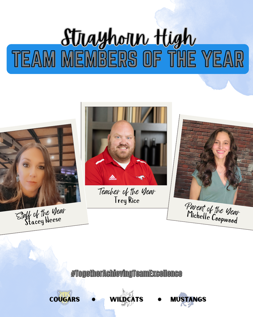 SHS Team Members of the Year