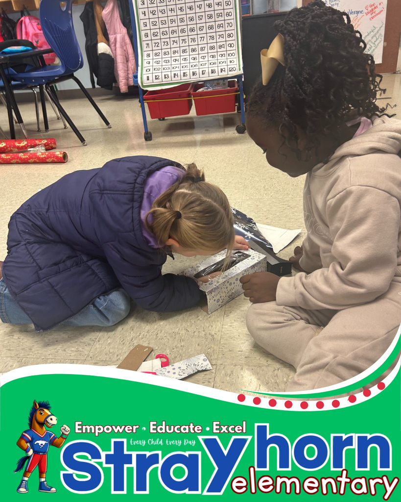 students building with craft materials 