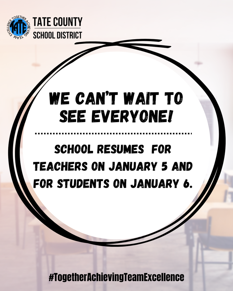 school resumes january 6