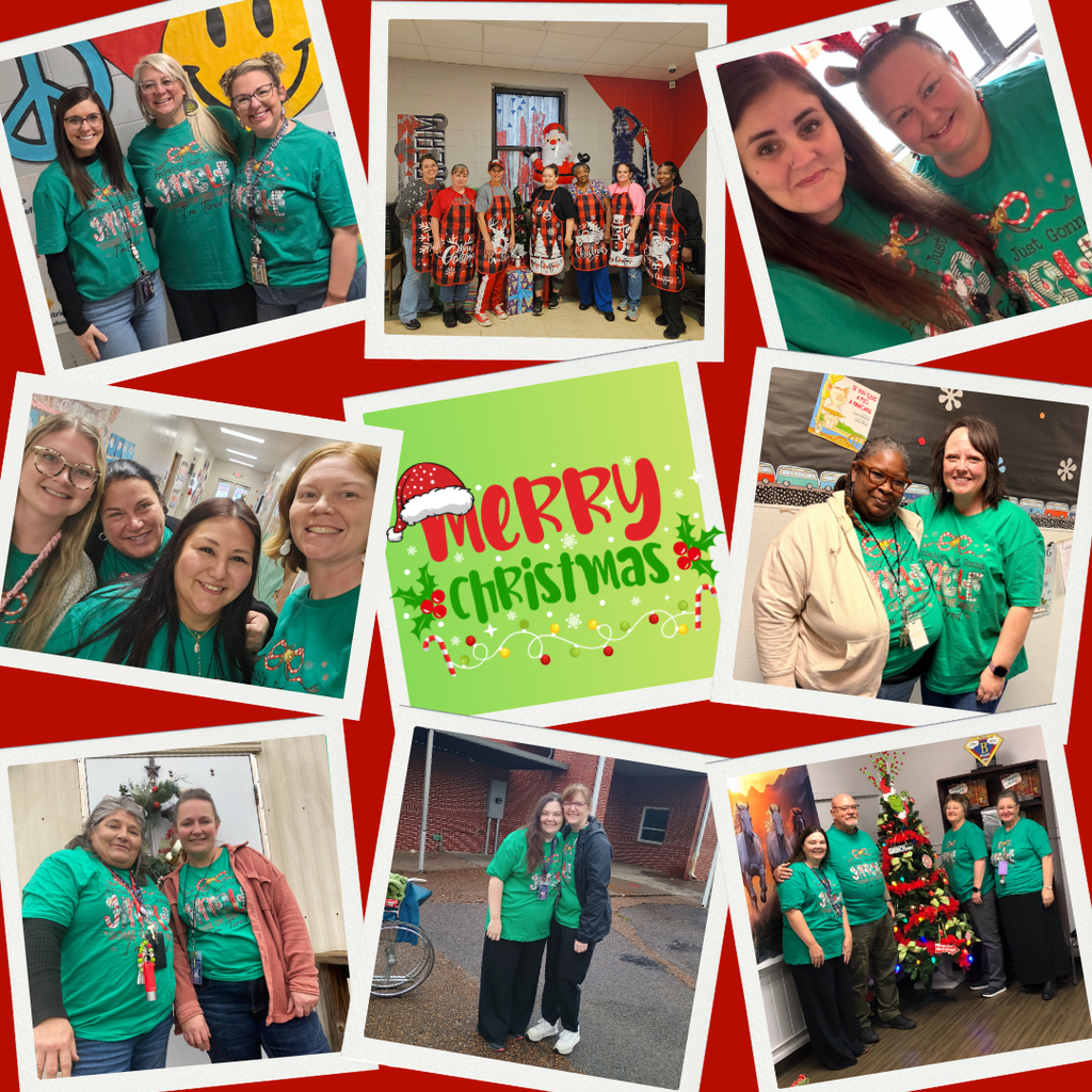 Teachers smiling at the camera