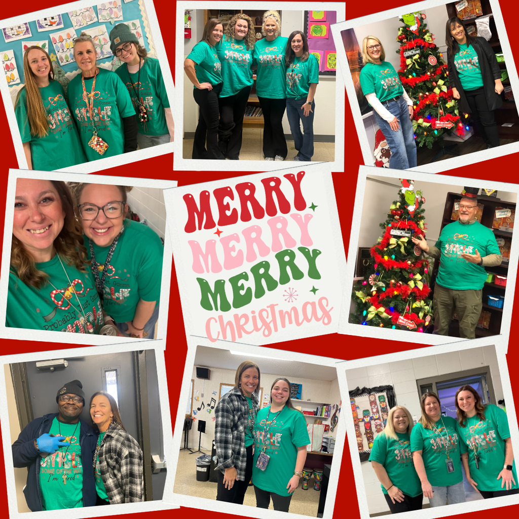 Teachers smiling at the camera