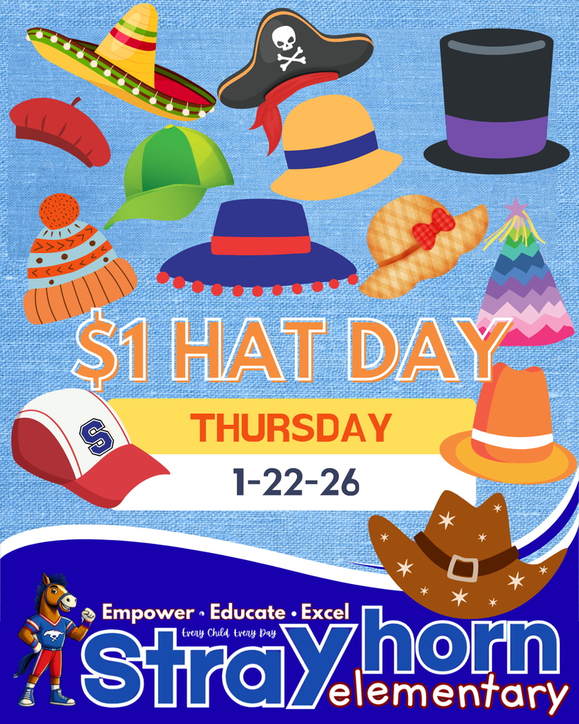 various types of hats scattered around the page