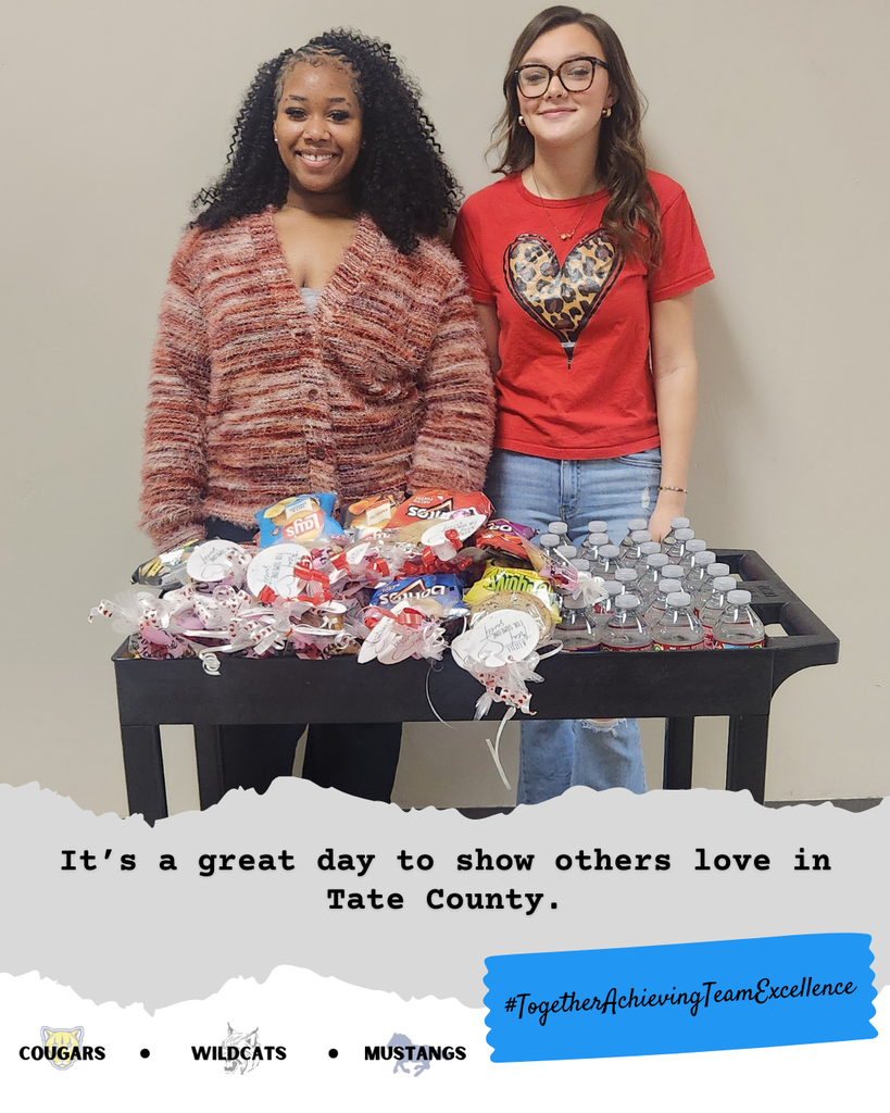 Its a great day to show others love in Tate county.