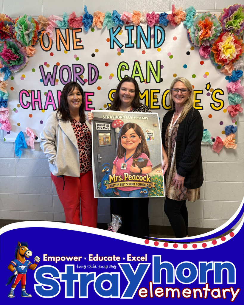 ladies with gift and poster smiling