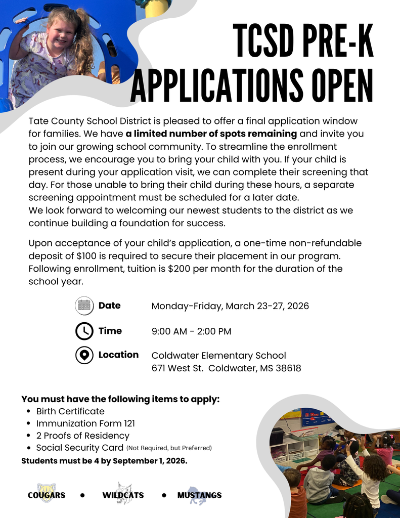 TCSD Pre-K Application Day 