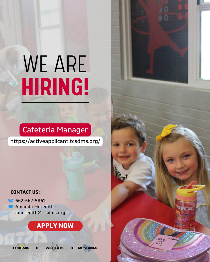 Hiring a cafeteria manager