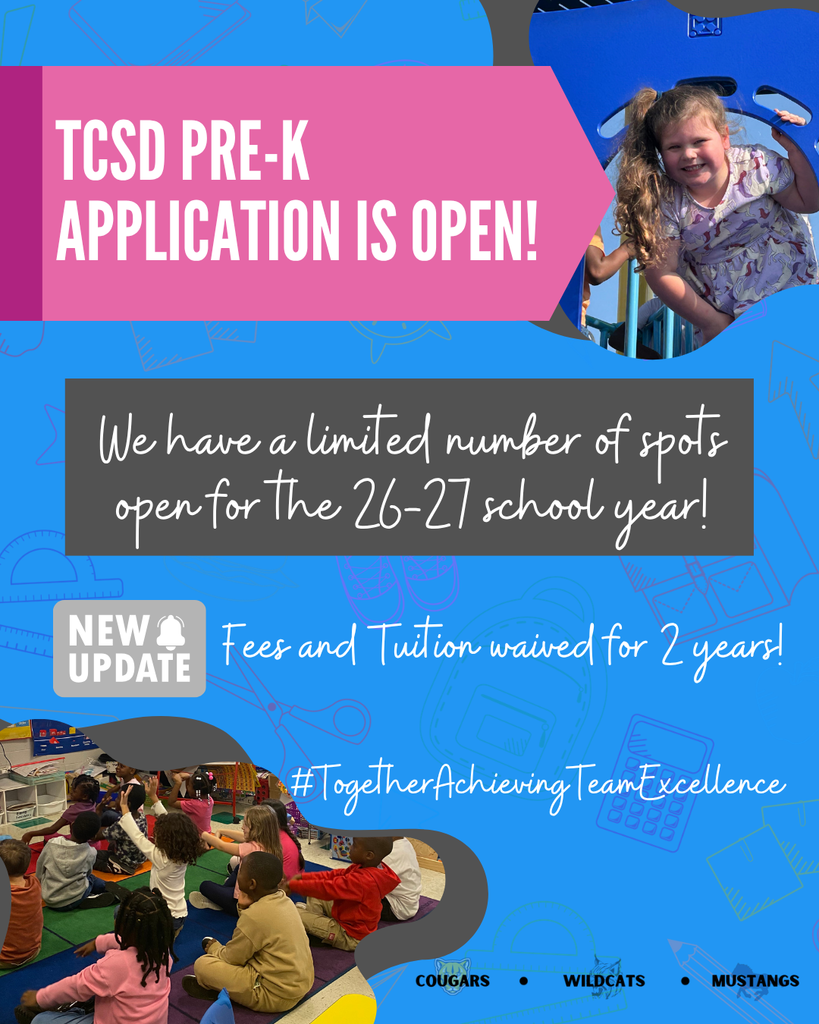 PreK Application is open!