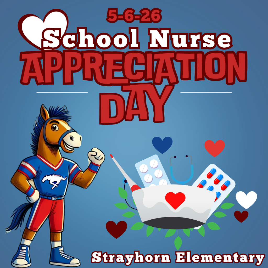 mustang with nurse supplies