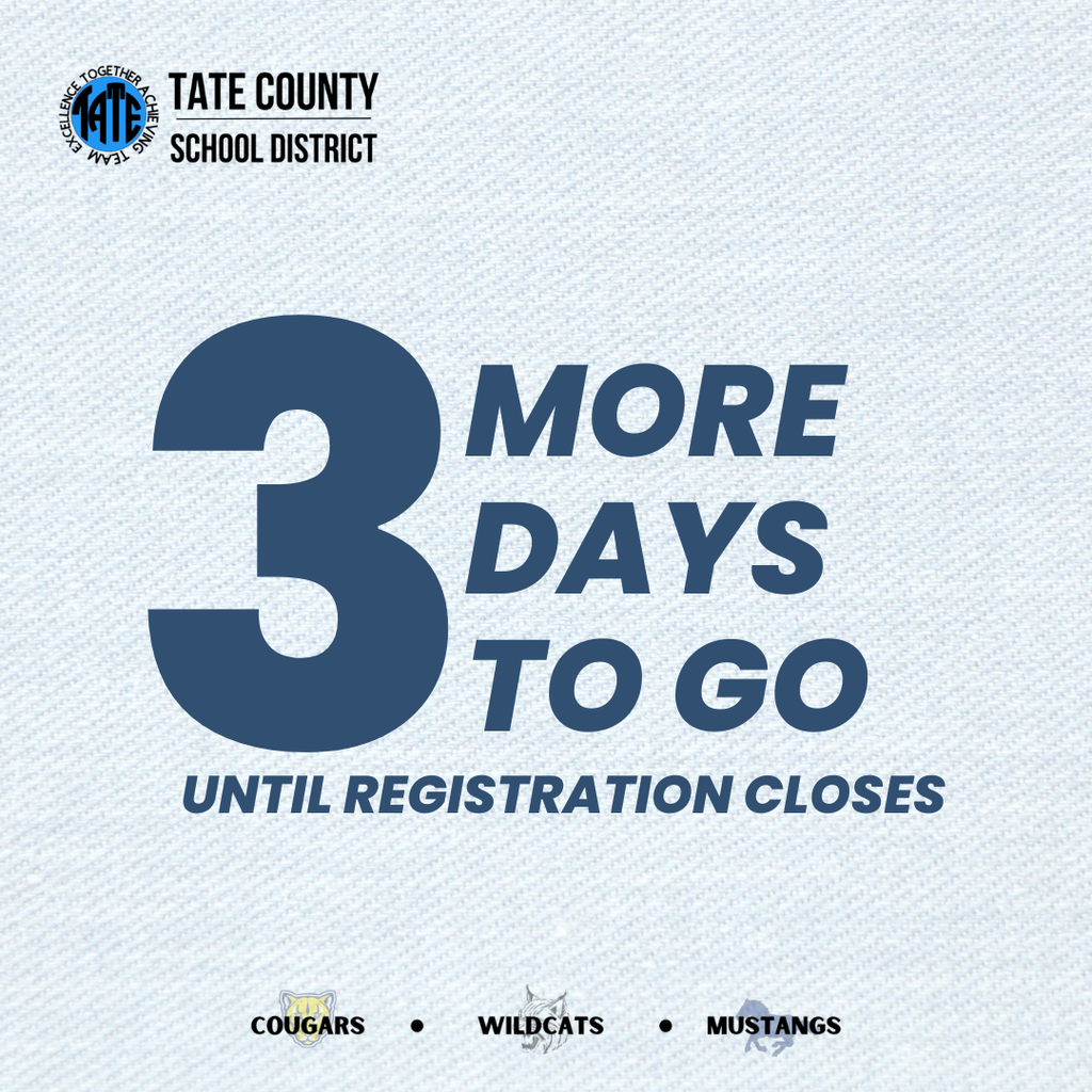 3 days until registration closes.
