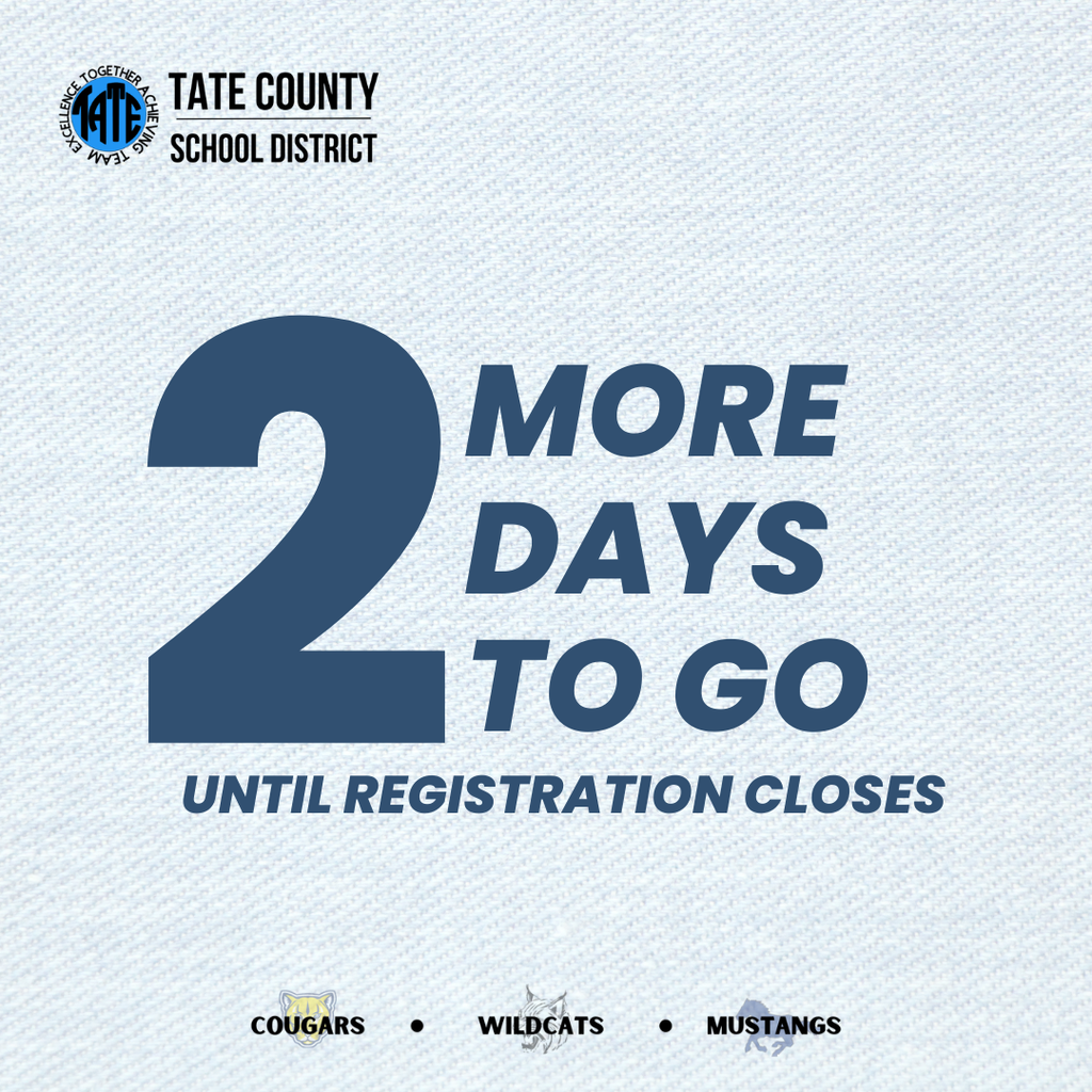 2 days until registration closes