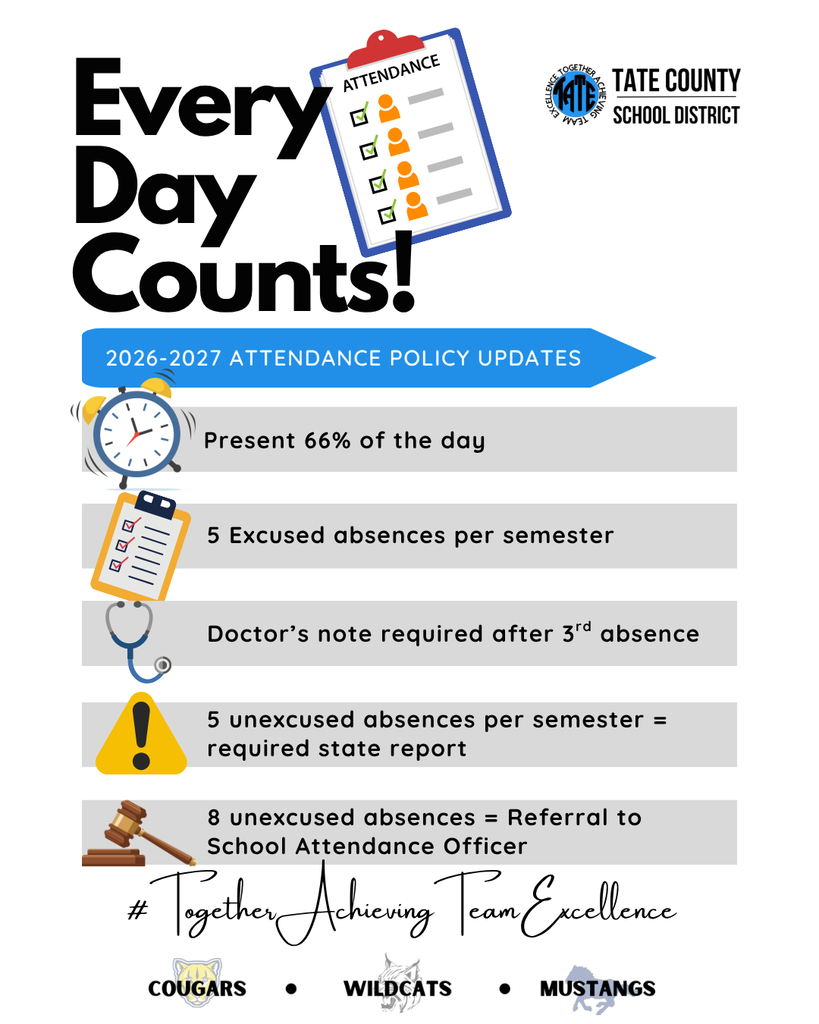 26-27 Attendance Policy Updates
