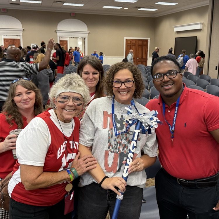 Teachers smiling