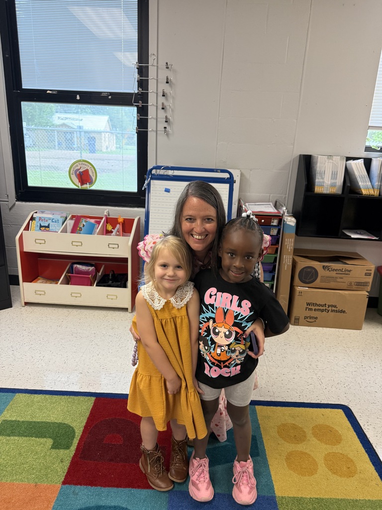 Kids enjoying the first day of school