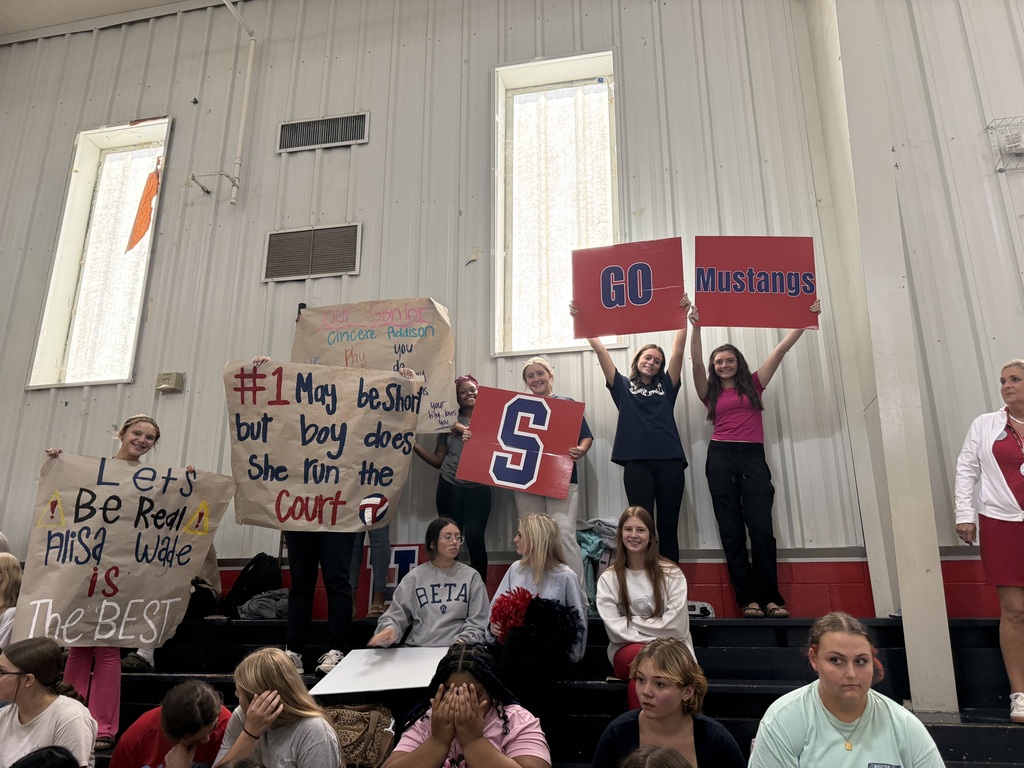 Students cheering