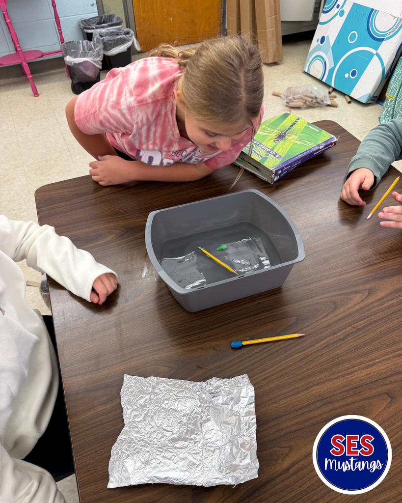 students working in groups