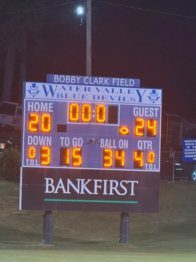 Wildcats beat Water Valley!