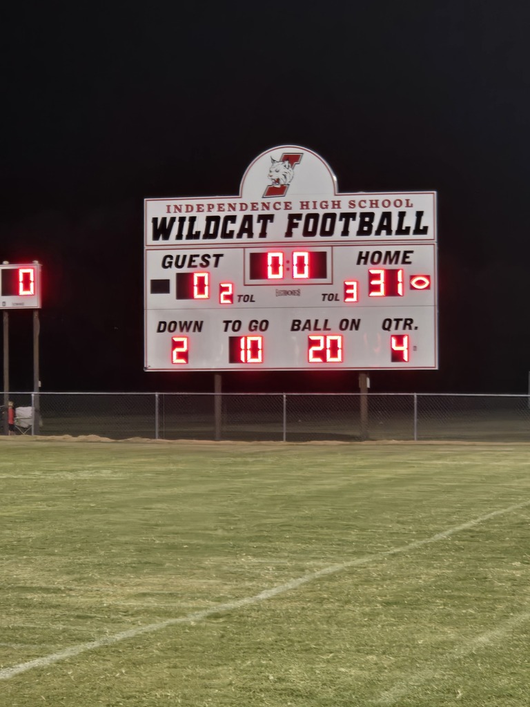 scoreboard - wildcats win!