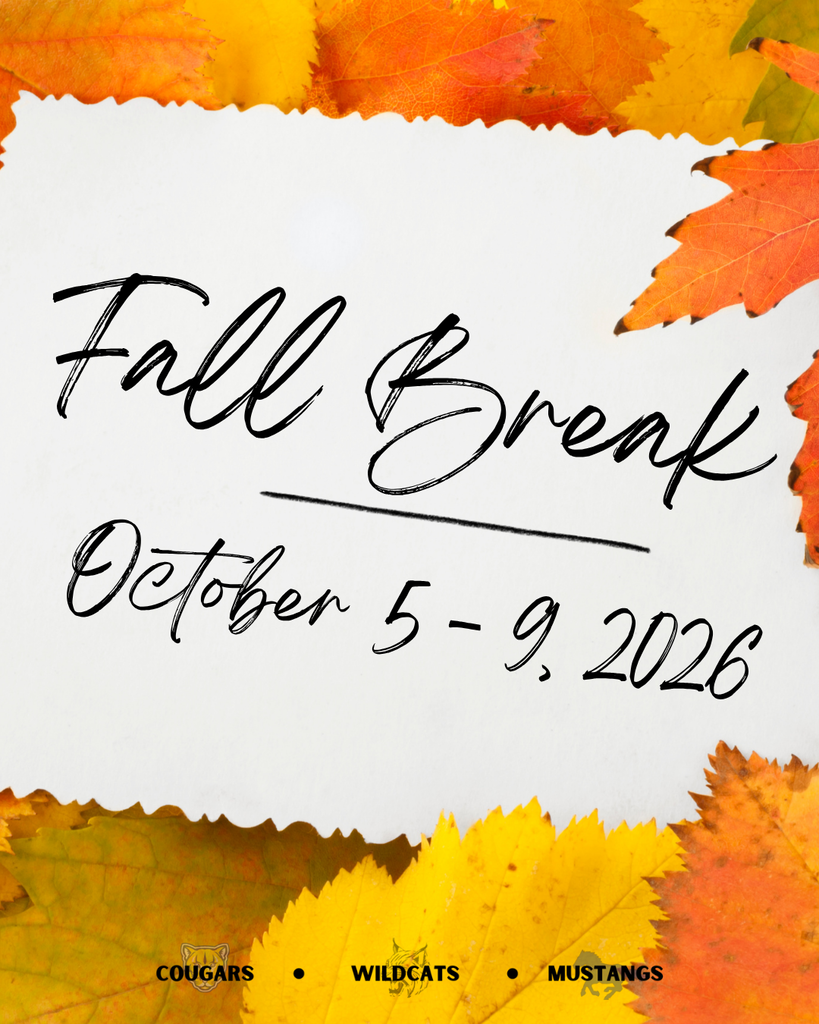 Leaves - School closed October 5-9