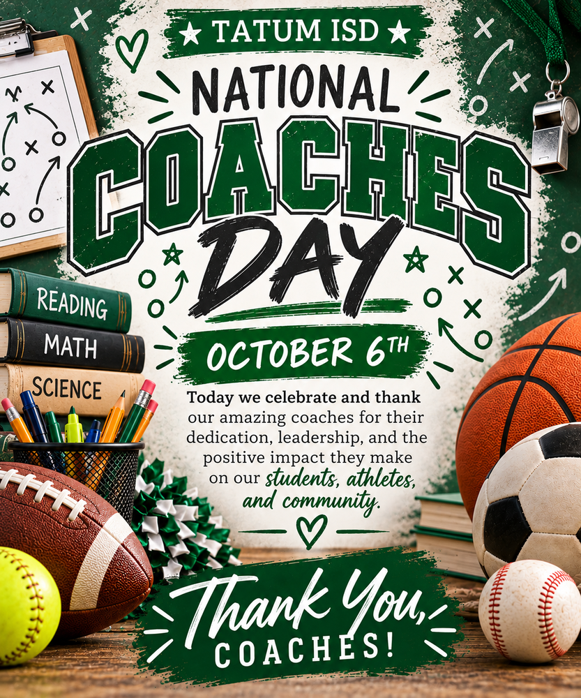 coaches day postr