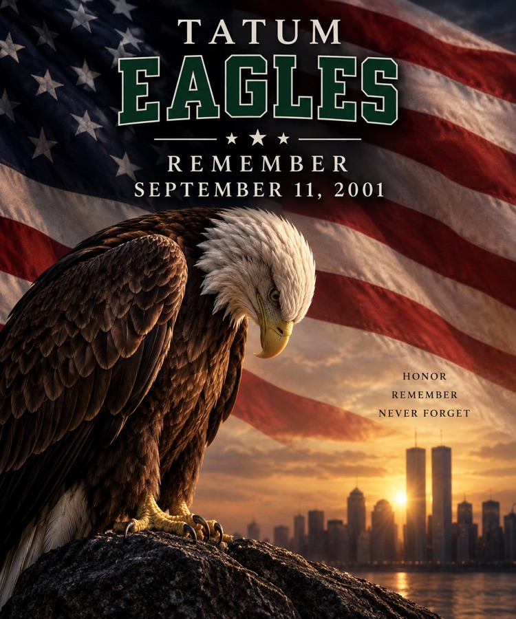 Eagle/ 911 never forget poster