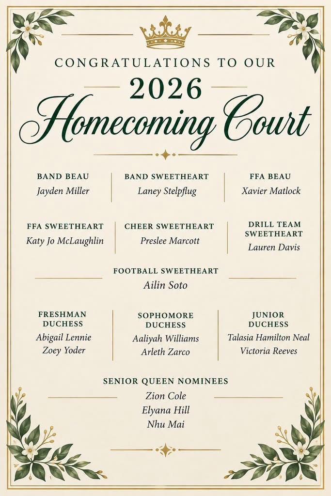 hoco court announcement