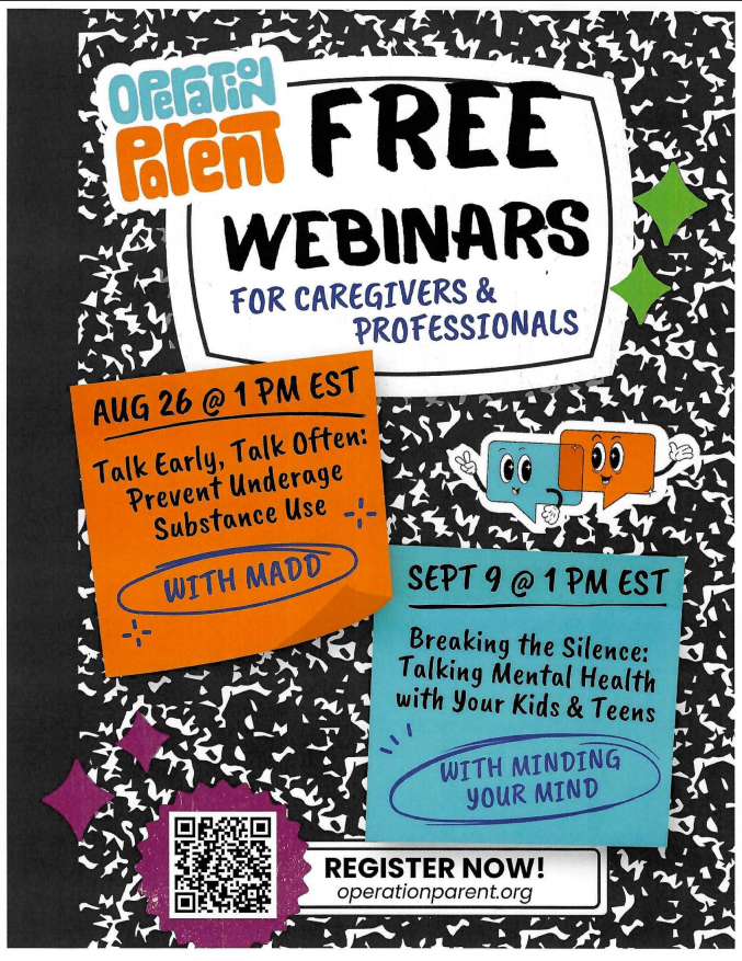 Operation Parent Webinars