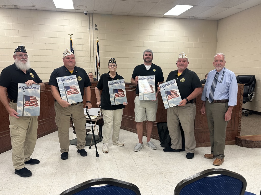 American Legion Members and Dr. Stallings