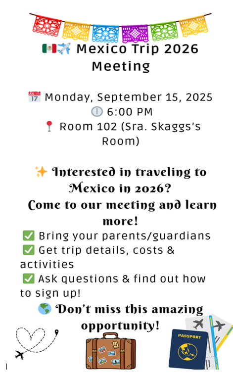 Mexico Trip 2026