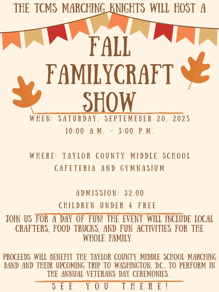 tcms craft show 