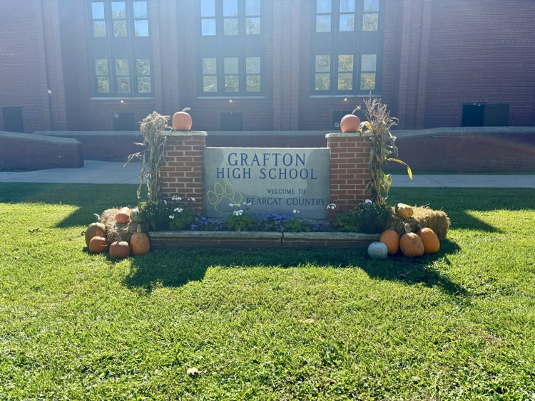 Fall decorations at GHS