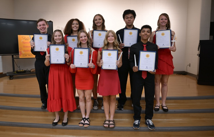 GHS Hispanic Honor Society Induction 2025