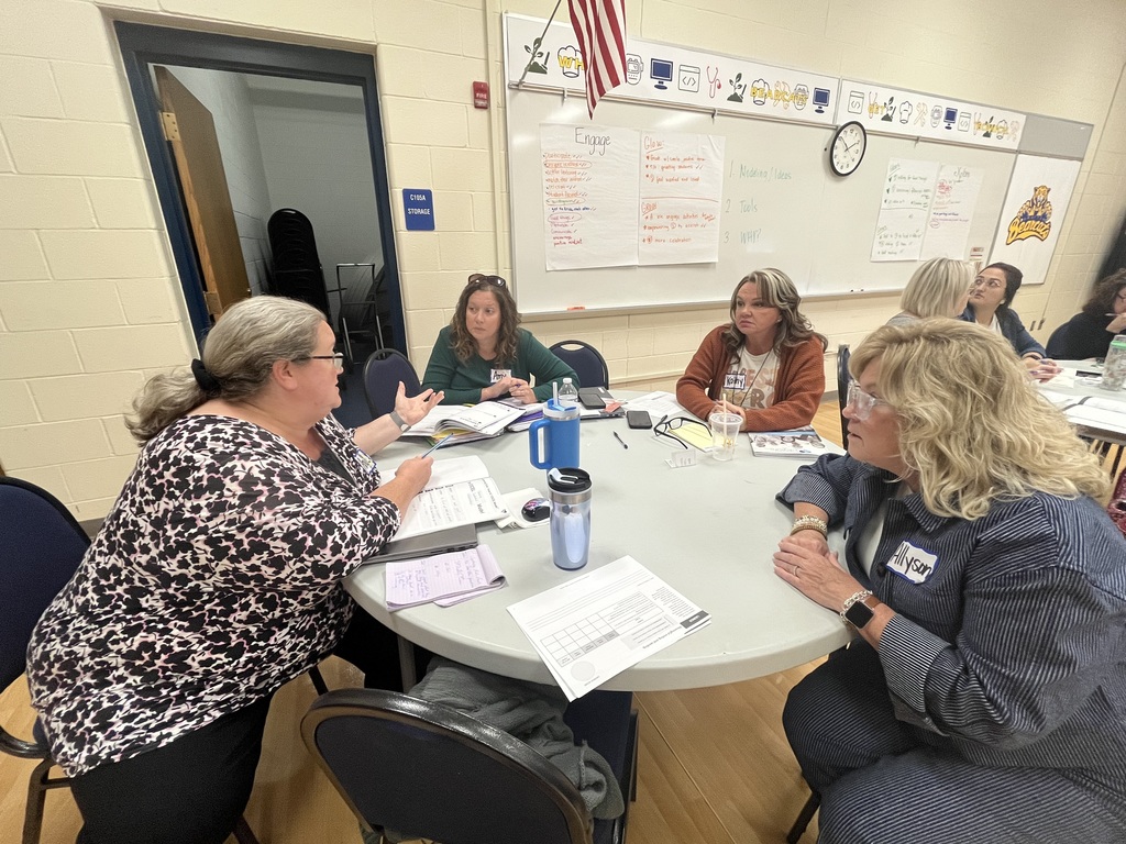 Staff sharing ideas