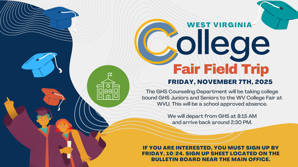 2025 WV College Fair Field Trip Information