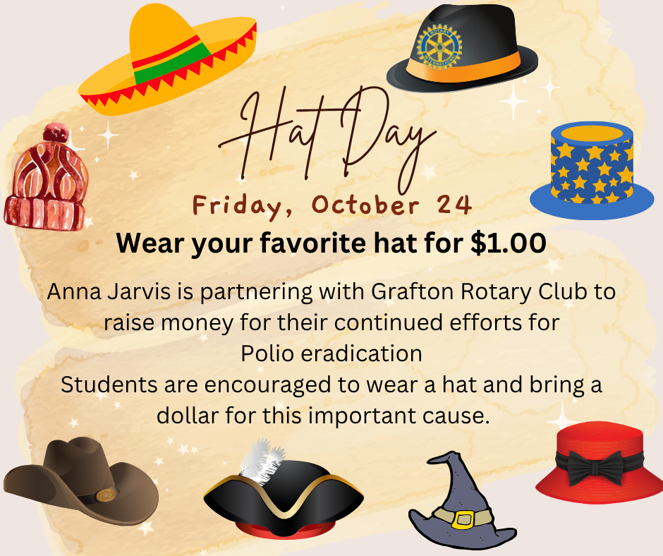 $1.00 hat day for Polio eradication