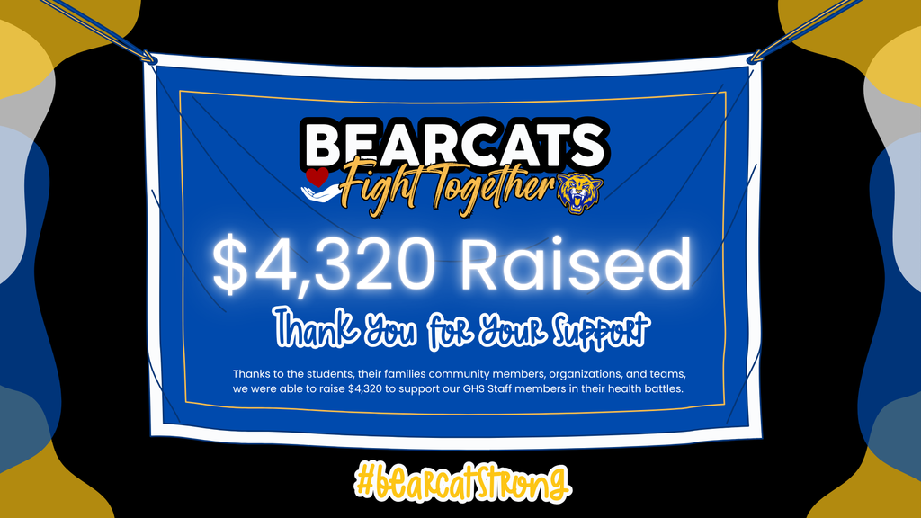 $4,320 raised with the Bearcat Fight Together fund!
