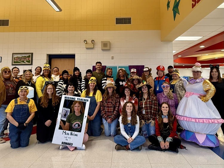 WTES Staff Halloween Picture