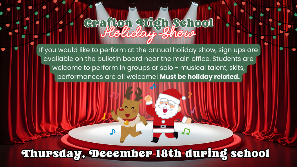 2025 Annual GHS Holiday Show