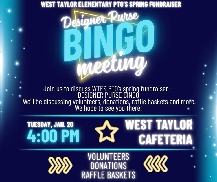 Purse Bingo Planning Meeting