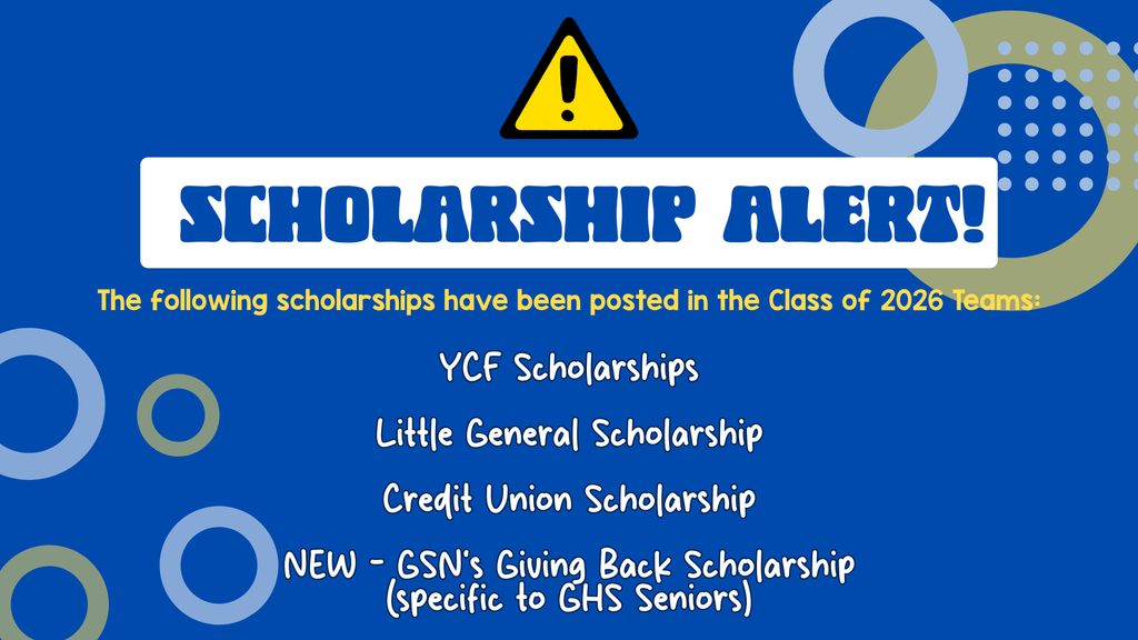 New Scholarship Alert!
